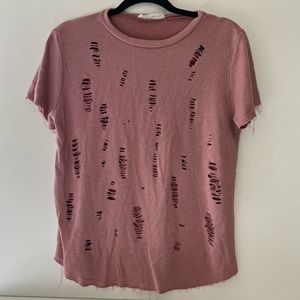 Women’s Ripped Shirt In Size Small